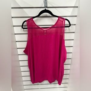 Lane Bryant 26 / 28 Pink Tank Top